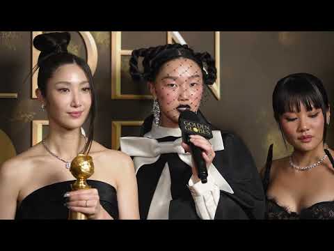 KPop Demon Hunters "Golden" Interview | 83rd Annual Golden Globes