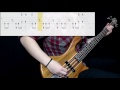 Lit - My Own Worst Enemy (Bass Cover) (Play Along Tabs In Video)