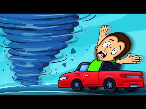 What if you dive into a tornado?  How to survive
