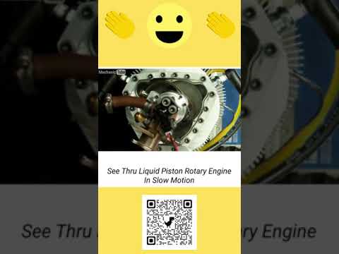 Rotary engine, see thru model piston model, fun to see, good to know #shorts