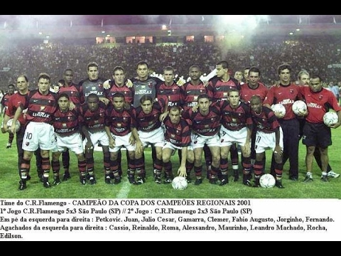 Flamengo X São Paulo - Finais Copa dos Campeões de 2001 (Flamengo campeão)