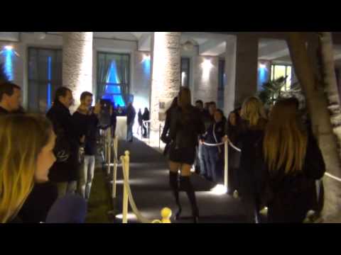 Il saluto di Jovana Svonja (moglie Djordjevic) a Lazialità - (servizio di Valerio Cassetta)