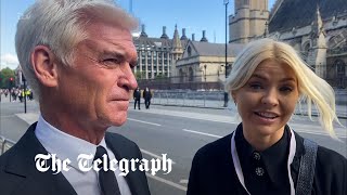 'We would never jump a queue': Holly and Phil defend their visit to see the Queen Lying-in-State