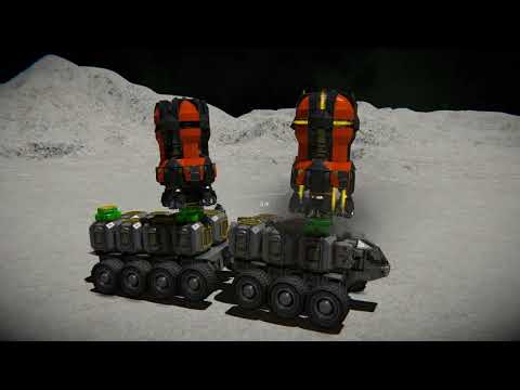 Auto drone carrier - Space Engineers