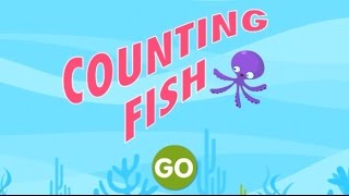Counting fish. Save fish from the sea monster! Math games. Video for kids. Cartoons for children