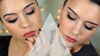 ⭐️ Adele "Hello" Music Video Makeup Tutorial⭐️