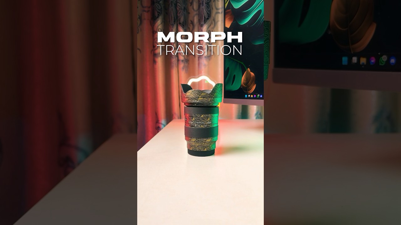 Try this smooth Morph Cut transition to seamlessly blend your clips like a pro!