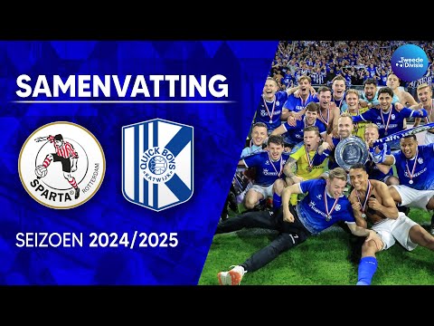 Jong Sparta Rotterdam vs. Quick Boys Recap | Second Division CHAMPION 24/25 🏆