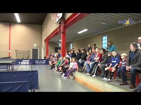 Nieuwsflits 28-12-2011 KinderTafelTennisFeest Heeze