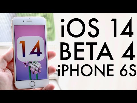 iOS 14 Beta 4 On iPhone 6S! (Review)