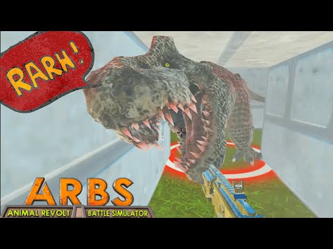 Run❗❗ Survive from the T-rex - ANIMAL REVOLT BATTLE SIMULATOR