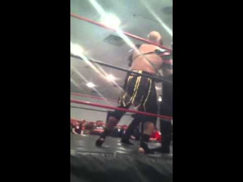 APW 4/16/16 "Spring Loaded V": B.A. Tatum & The Hired Gun vs Bugsy Stone & Bryce Clayton