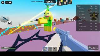 Farmando Aura no Roblox com Atirador de edição de Aura!!!