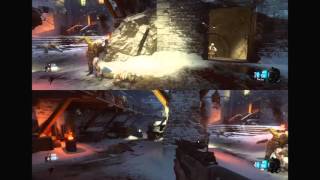 Call of Duty black ops 3 zombies awakening dlc / power / big boss at round 12