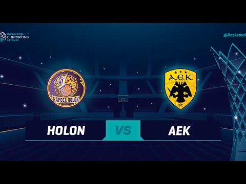 Hapoel UNET-Credit Holon v AEK - Full Game | @BasketballCL