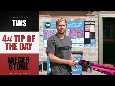 4# TIP OF THE DAY - Jaeger Stone - how to tighten a downhaul rope