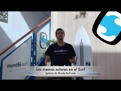 Cremas solares en el surf