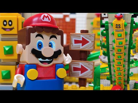 LEGO Mario MEGA Creepy Moster Desert Pokey