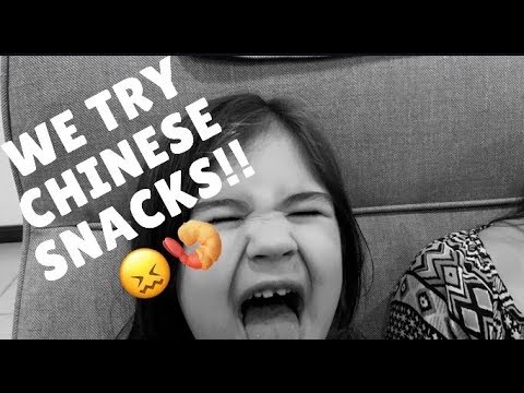 We Try CHINESE SNACKS! | VLOG5