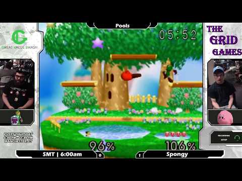 Smash 64: SMT | 6:00am (Link) V Spongy (Kirby) - Shattered 110 Tournament SSB64