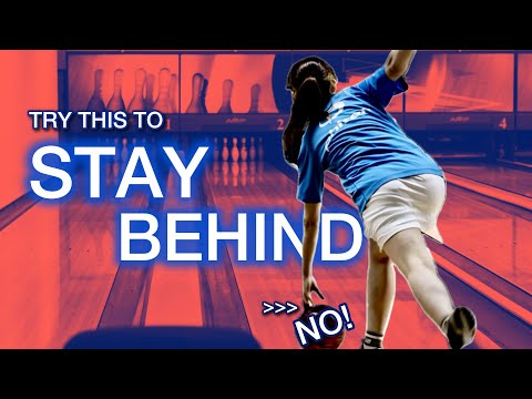 Spinning vs Staying Behind a Bowling Ball