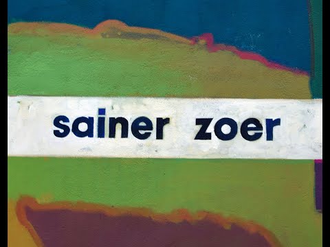 Sainer x Zoer, The Green Line, 2019, acrylic painted mural, Nantes