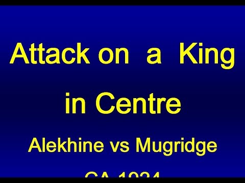 Alekhine vs Mugridge - Los Angeles 1924