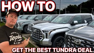 Shopping For A New Toyota Tundra? Here’s Some Ways To Save Money