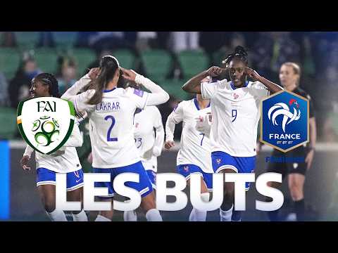 Les buts de la victoire en Irlande (qualif. Coupe du Monde)