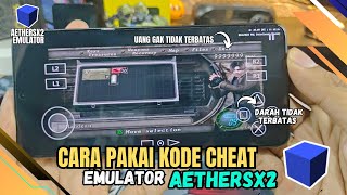 How to Install Cheat All Games PS2 Emulator Android AetherSX2 | Install Code Patch