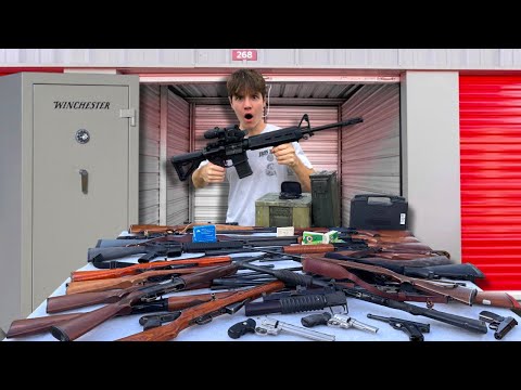 I Bought A Gun Hoarders Storage Unit (Biggest Gun Find EVER)