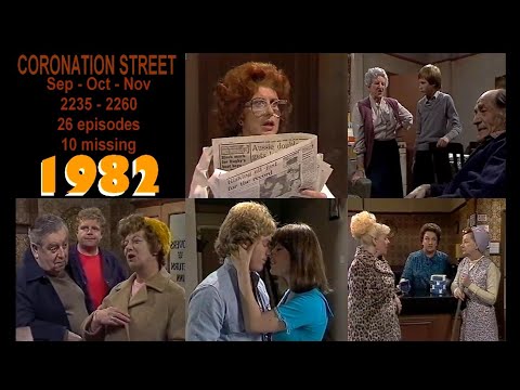 Coronation Street - Sept-Oct-Nov 1982