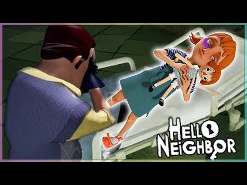 ПРИВЕТ СОСЕД ДОЧКА ВЫЖИЛА ПОСЛЕ ПАДЕНИЯ Мод в игре Hello Neighbor хорошая концовка