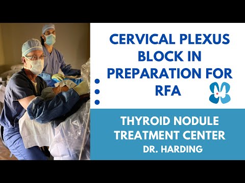 Cervical Plexus Block in Preparation for RFA