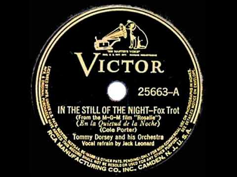 1937 HITS ARCHIVE: In The Still Of The Night - Tommy Dorsey (Jack Leonard, vocal)