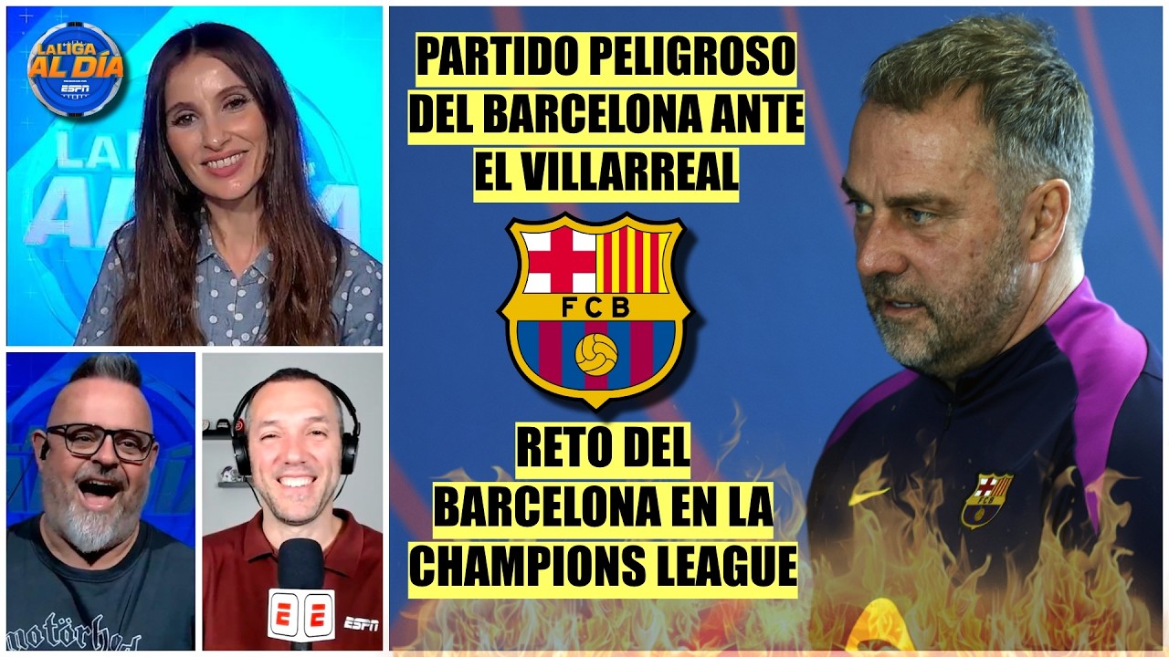 BARCELONA CON CAMINO COMPLICADO en La Liga y Champions League. PRESIÓN TOTAL para HANSI FLICK | LLAD