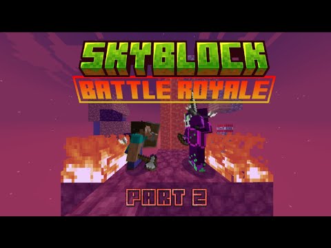 Raocon - I made eight players FIGHT TO THE DEATH in Minecraft Skyblock || PT 2