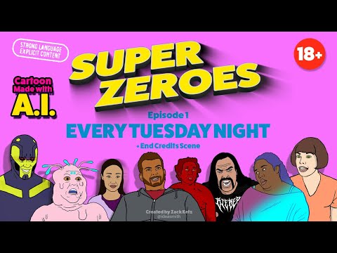 Super Zeroes Episode 1 – Web Series debut - Post-Credits Surprise #EbSynth
