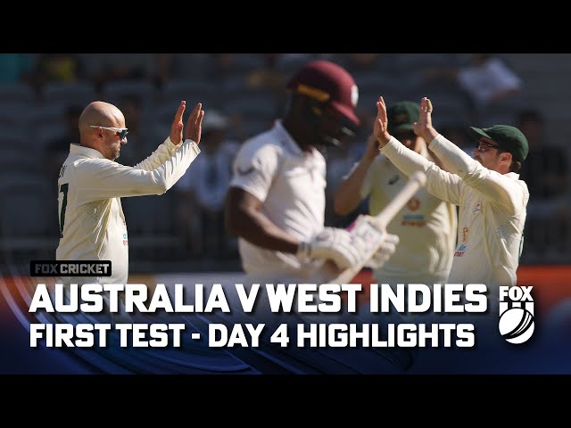 Australia vs West Indies 1st Test – Day Four Match Highlights 04/12/22 | Fox Cricket