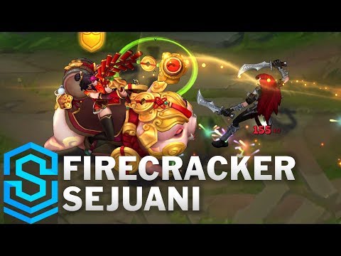 Firecracker Sejuani Skin Spotlight - League of Legends