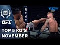 Top 5 KO's November 2019