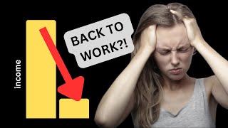DRASTIC DROP IN October INCOME | GO BACK TO WORK?!