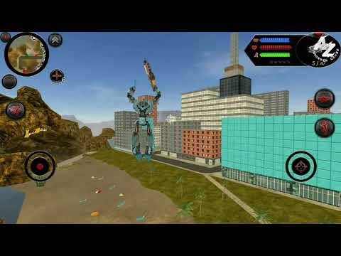 Robot Shark Game #20 | by #Naxeex #Robots | Android Gameplay HD