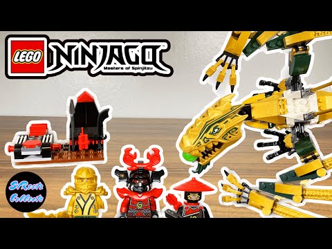 Lego NINJAGO Set 70503 The Golden Dragon Review (2013)