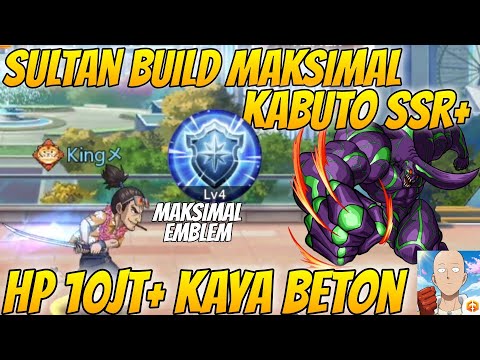 10M+ KABUTO'S BLOOD🔥, THE MAXIMUM EMBLEM MAKES KABUTO STRONGER 🔥 - One Punch Man The Strongest