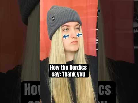 How the Nordic countries say Thank you 🇩🇰🇸🇪🇳🇴🇮🇸🇫🇮