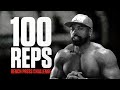 100 Rep Bench Press Workout | Mike Rashid