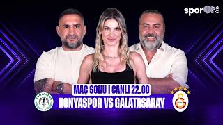 Canlı 🔴 Konyaspor - Galatasaray Maç Sonu | Ümit Karan - Emre Bol - Sinem Ökten
