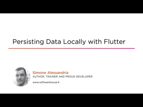 Flutter Skills: Persisting Data Locally with Flutter Course Preview
