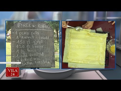 Video thumbnail: Byrek me Kungull – Recetë Dibrane